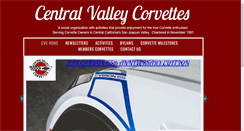 Desktop Screenshot of centralvalleycorvettes.com